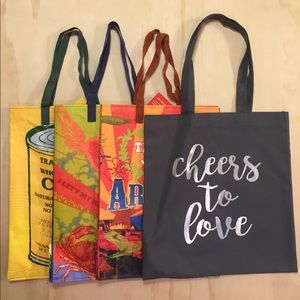 Trader Joe’s Reusable Shopping Bags + bonus tote